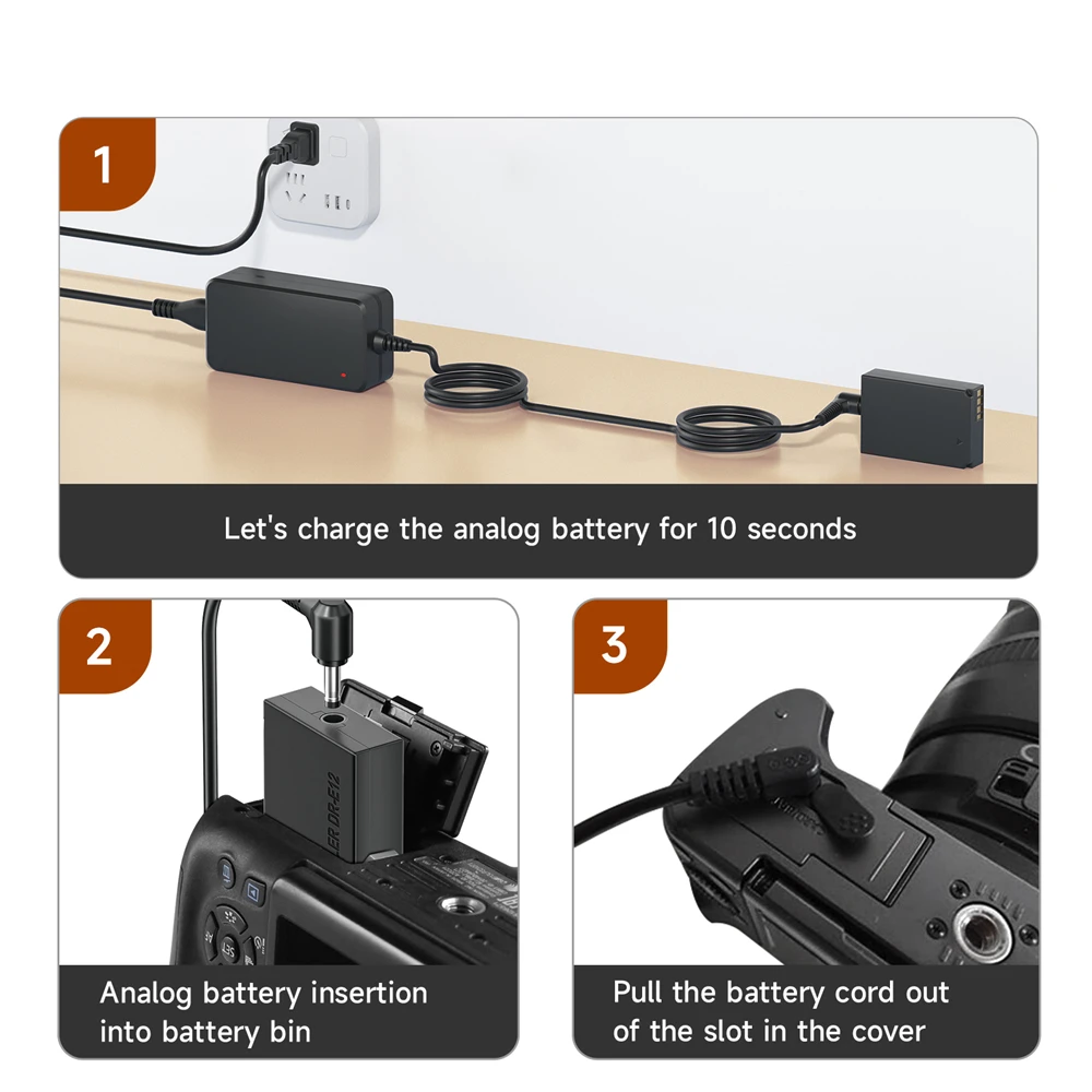 PALO LP E12 LPE12 ACK-E12 DR-E12 Dummy Battery AC Power Supply Adapter for Canon EOS M M2 M10 M50 M100 M100D M200 Camera