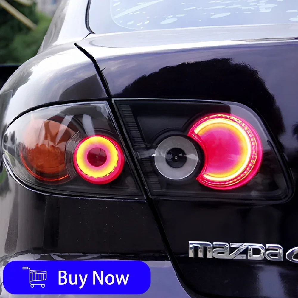 

Для Mazda 6 2003-2015 автомобильные задние фонари в сборе, обновленная автоматическая задняя часть, высокое качество, мигающий поворотный светодиодный светильник, аксессуары