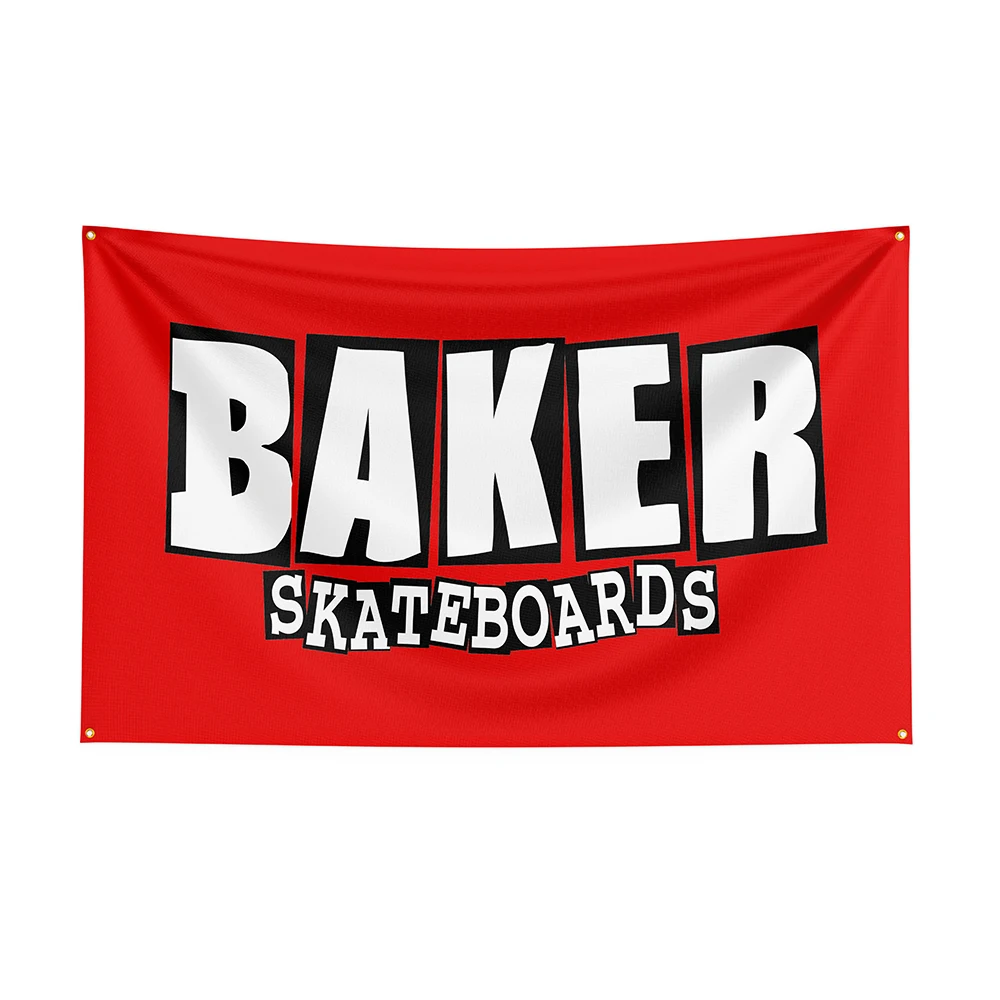 

90x150cm Baker Flag Polyester Printed Skateboards Banner For Decor 1