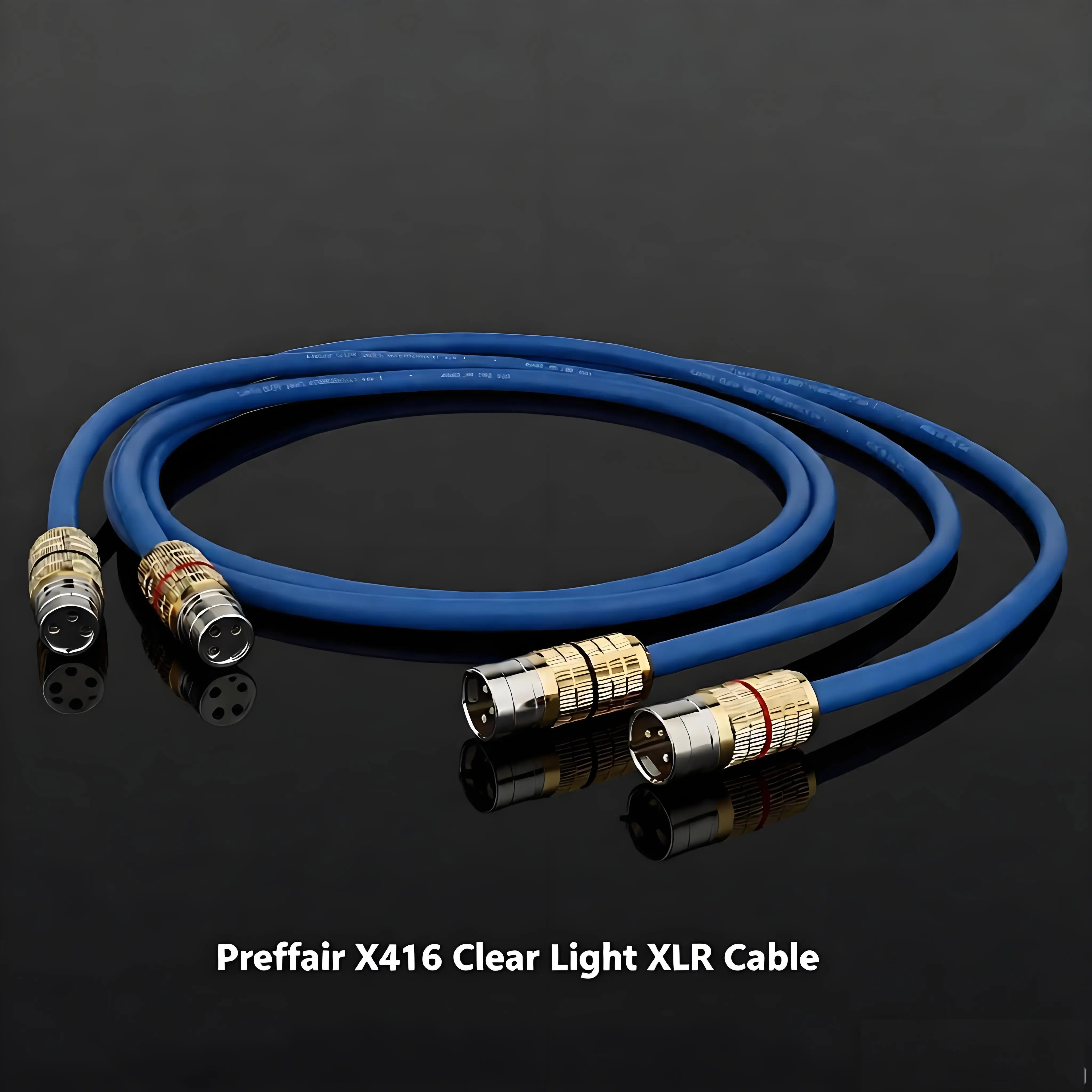 

Кабель Preffair Clear Light XLR, соединительный кабель, медный OCC, 3-контактный XLR, удлинитель, аудио-видео кабель, Hexlink