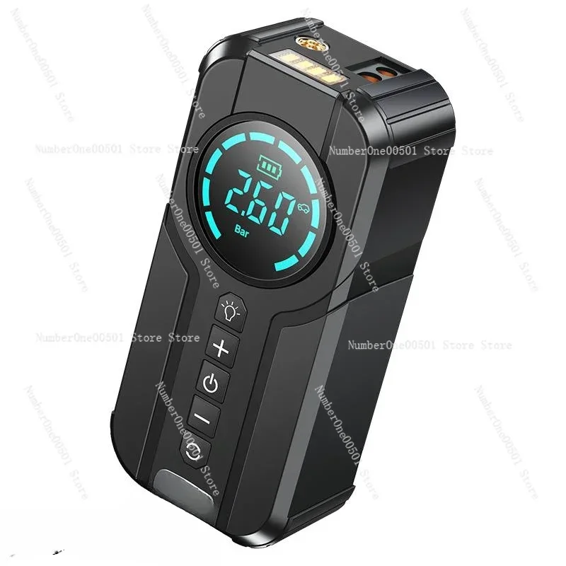 

Air Pump Vehicle Emergency Start Power Supply Integrated Machine Car Portable Pump 12v High Pressure