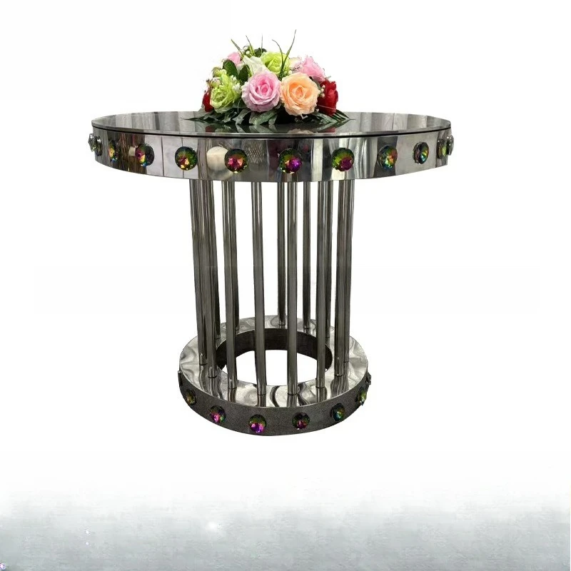 

Glass Round Table Hotel Catering Glass Round Table Crystal