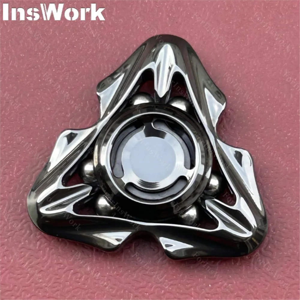 DOMedc Fidget Spinner métal Fidget jouet peut contenir 6 pièces de perles de 6mm EDC Gadgets anti-stress