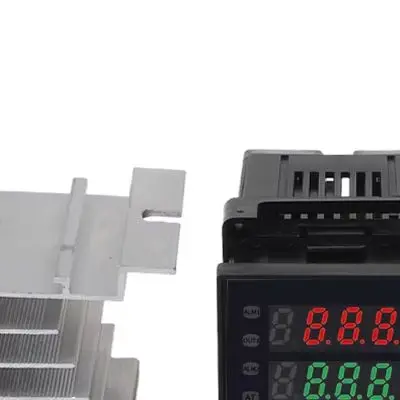 Solid State Relay Controller REX-C100 Temperature Controller Proportional Integral Derivative Relay Output 4.5mm Sensor Diameter