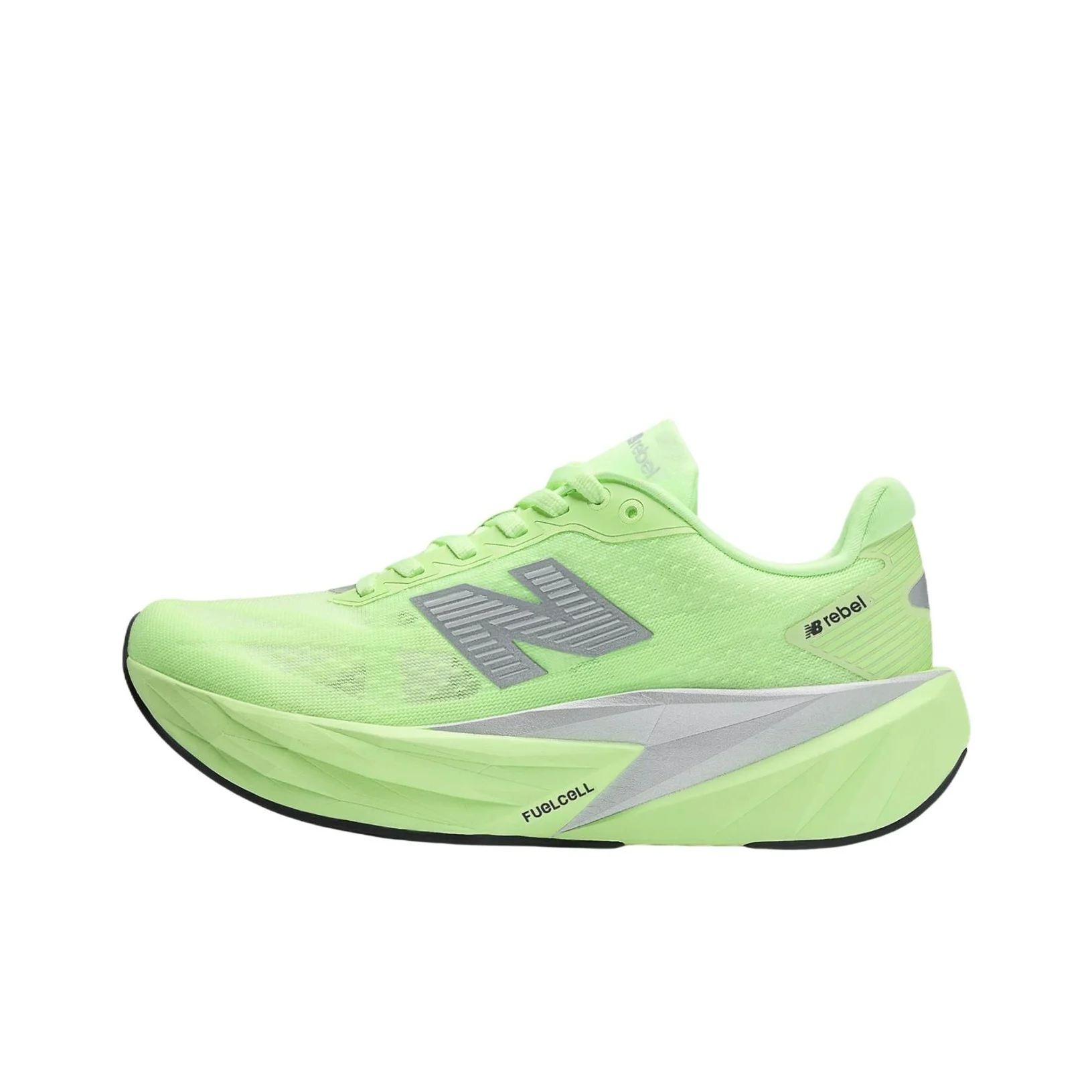New Balance FuelCell Rebel V5 Running Shoes Unisex Low Top Green MFCXLZ5