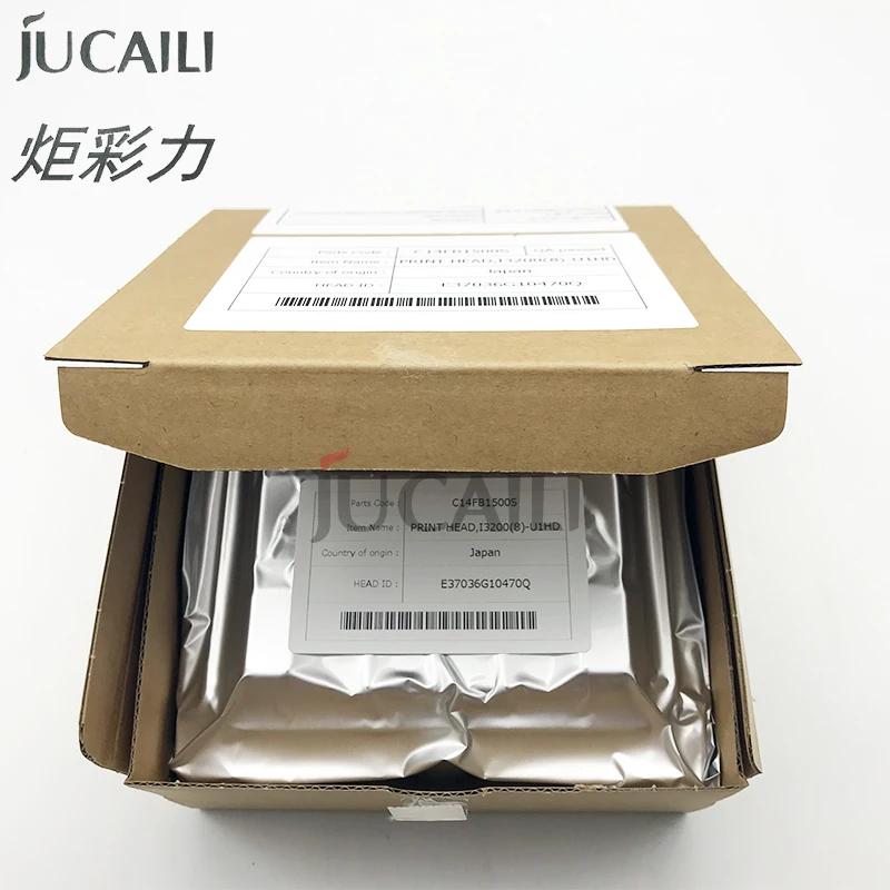 Jucaili 100% new Original I3200 printhead 8 Colors for Epson Allwin Xuli Audly printer nozzle I3200-A1/E1/U1 print head 8 channe