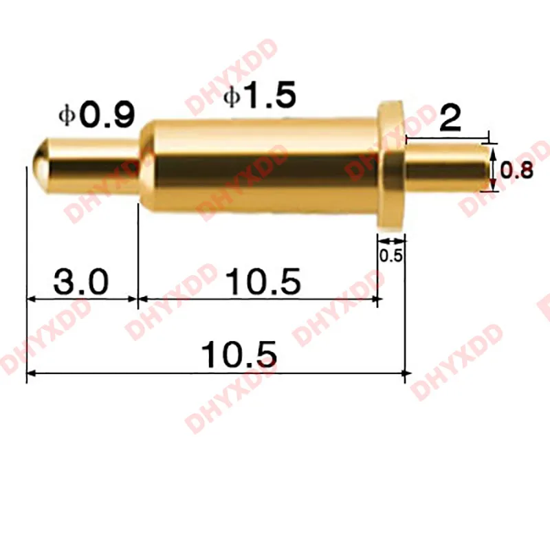 High Current Pogo Pin Connector Pogopin Battery Spring Loaded Contact SMD Needle 3 4 5 6 7 8 9 10 11 14 POGOPIN Charge Test Prob