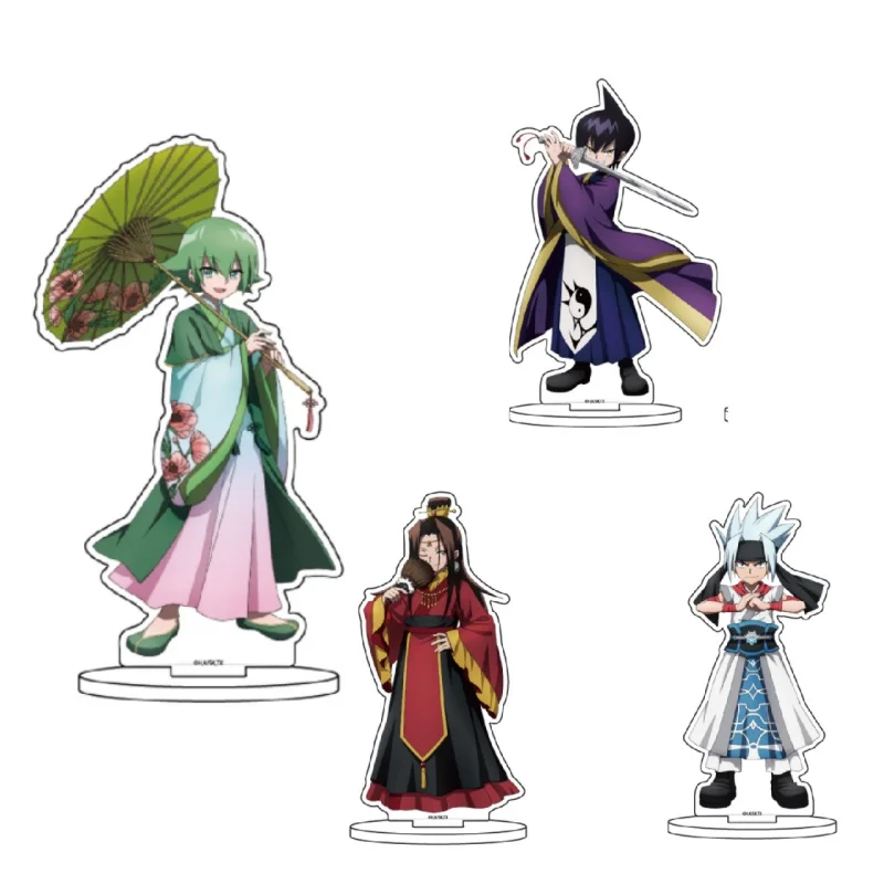 New style Anime High pixel Figure SHAMAN KING Model Plate Desk Decor Tachikawa Acrylic Stand Model Plate Cosplay Toy Gift 15CM