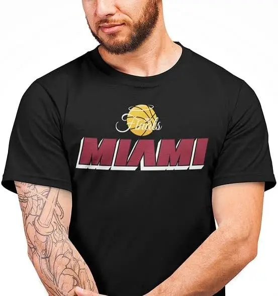 Miami Basketball Shirt for Men, Basketball Jersey Mens Final 2023