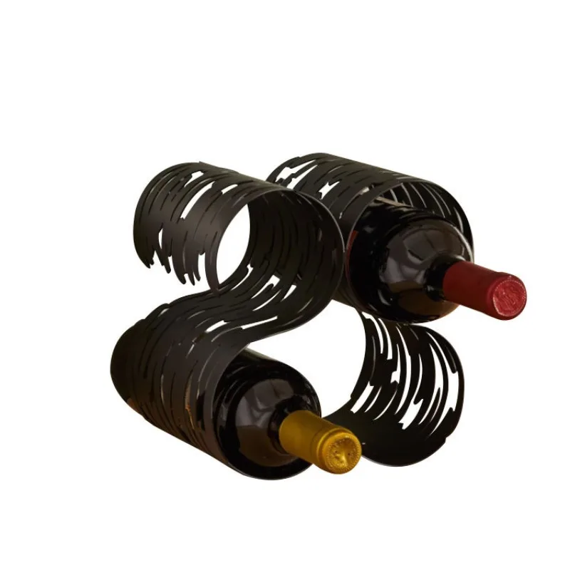 

Modern art creativity, hollow bark, red wine rack, storage ornaments, entryway, study, dining table