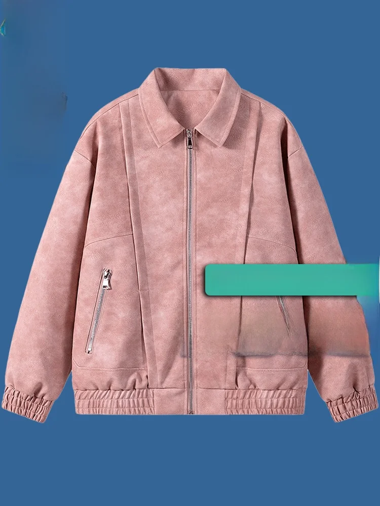 

plus Size Men's Jaet 200 Pou Spring Autumn New Sle Trendy Fat 280 Pou Loose Slimming Windproof Waterproof Coat