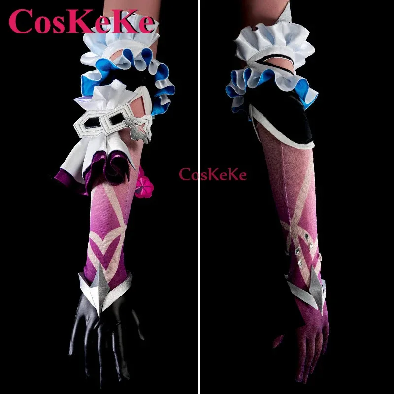 CosKeKe Kiana Kaslana Cosplay Game Honkai Impact 3 Costume Sweet Elegant Uniform Dress Halloween Party Role Play Clothing S-XXL