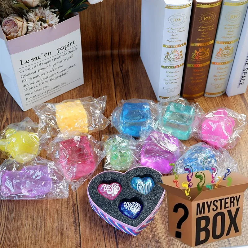 

Mystery Blind Box Kawaii Squishy Toy Bunny Jellyfish Simulated Food Slow Rising Squeeze Fidget Stress Relief Antistress Gift