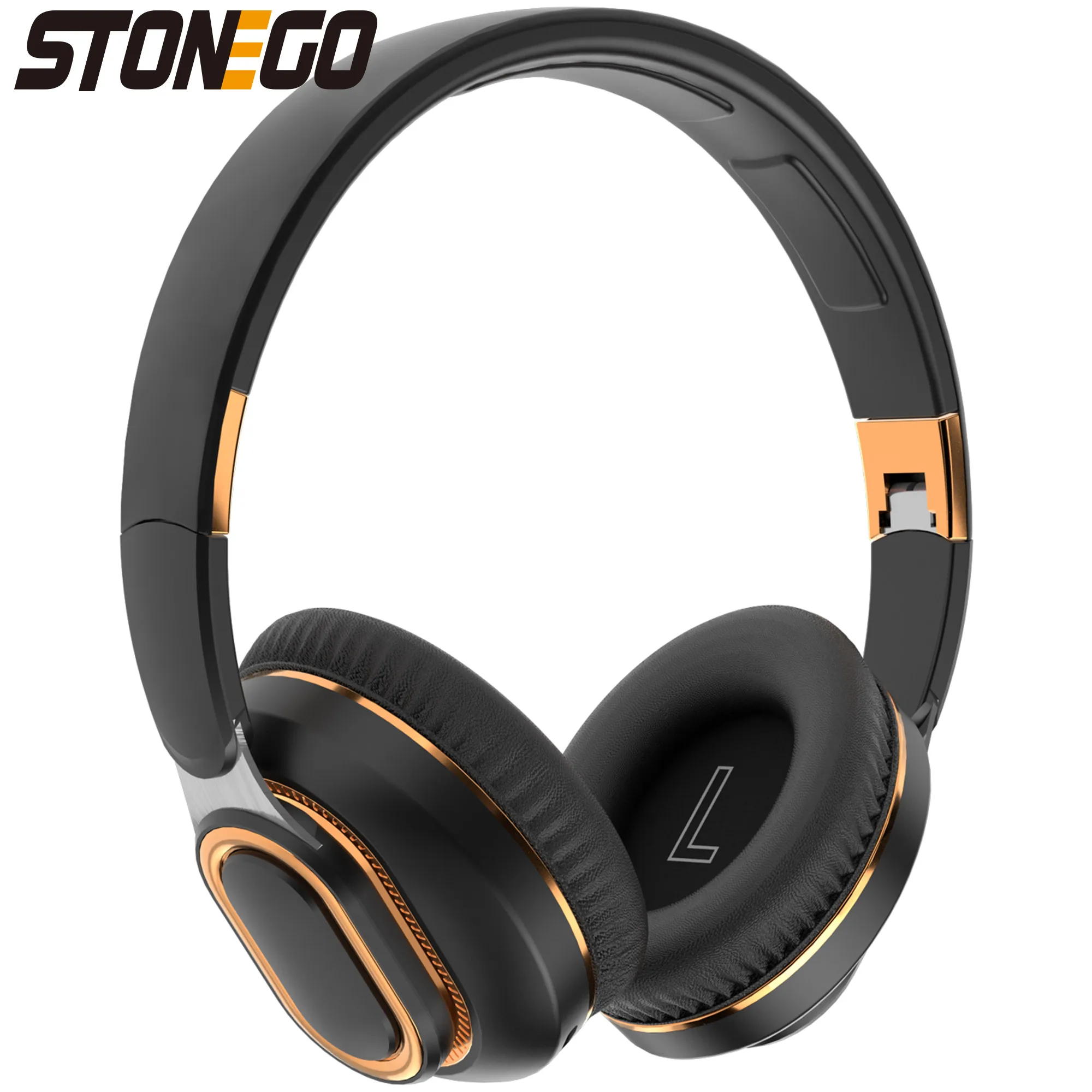 Wireless Headphones, HiFi Sound with Microphone, Gaming Headset for PC, Enjoy Music, Portable Wireless Audio