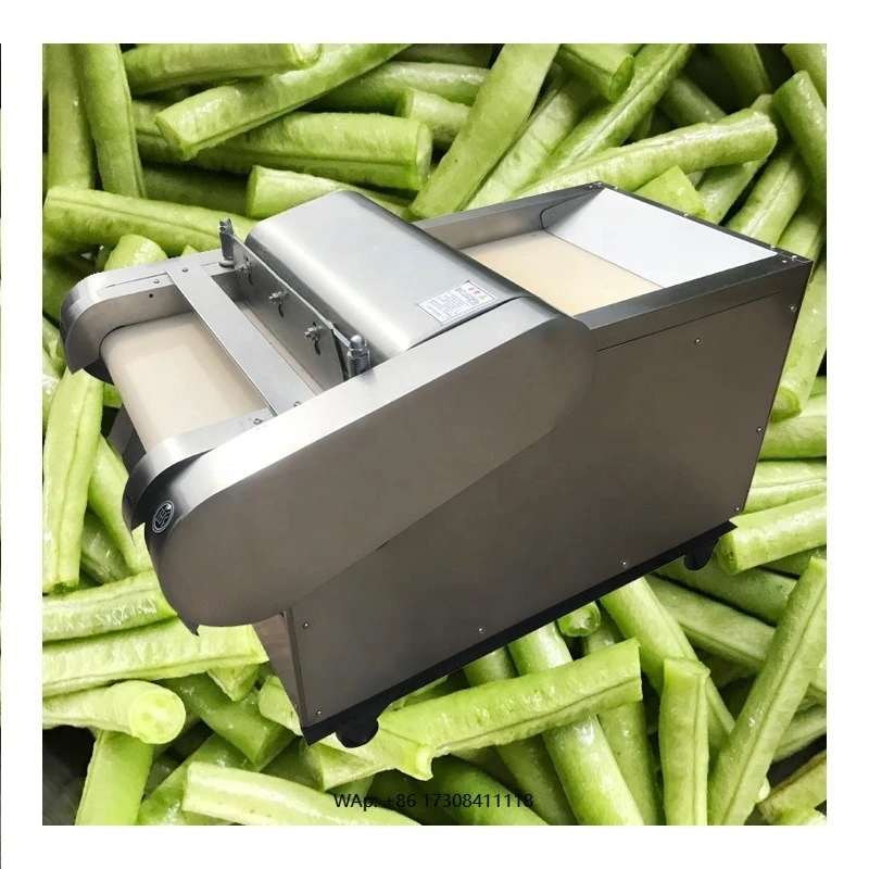 

Automatic pickle pepper celery cutting with cutting machine green beans vanilla chives cutting machine