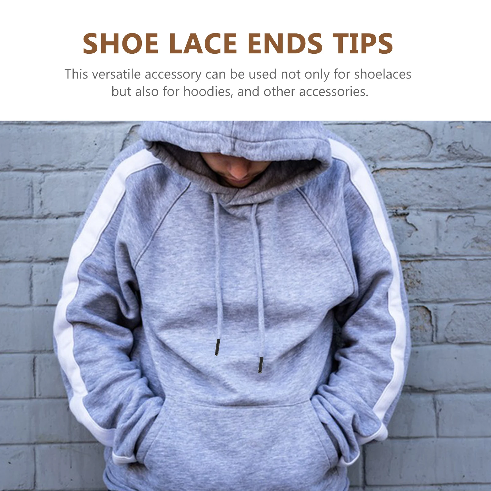 

4Pcs Metal Shoelace Replacement Shoe Lace Tip Durable Cord Ends Caps for Shoelaces Hoodies Accessories Shoe Lace Tip