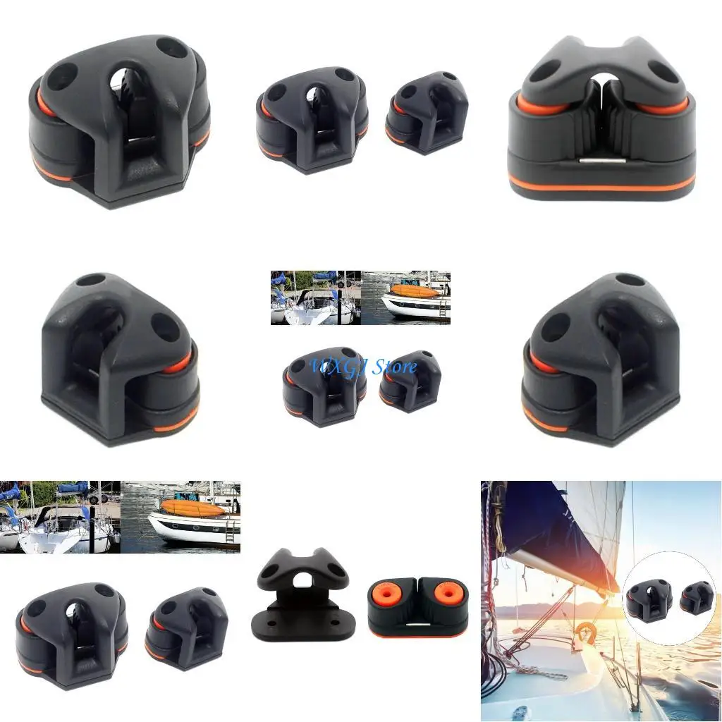 

37JE Boat Cleats Marine Line Cleats Rope Fairlead Bearing Carbo Cleat