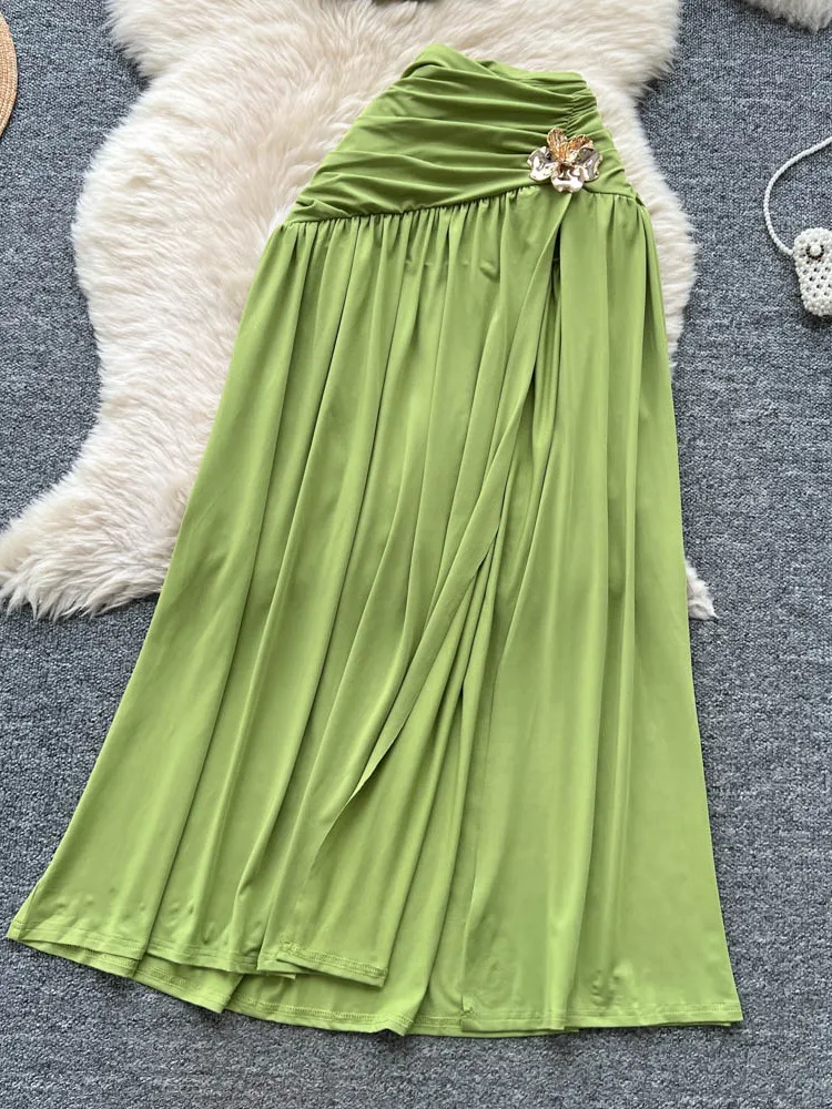 

Dopne Pure Desire ort Sve Жилет с высокой талией и разрезом Dr Summer Faion Set для маленьких девочек, пикантная женская одежда