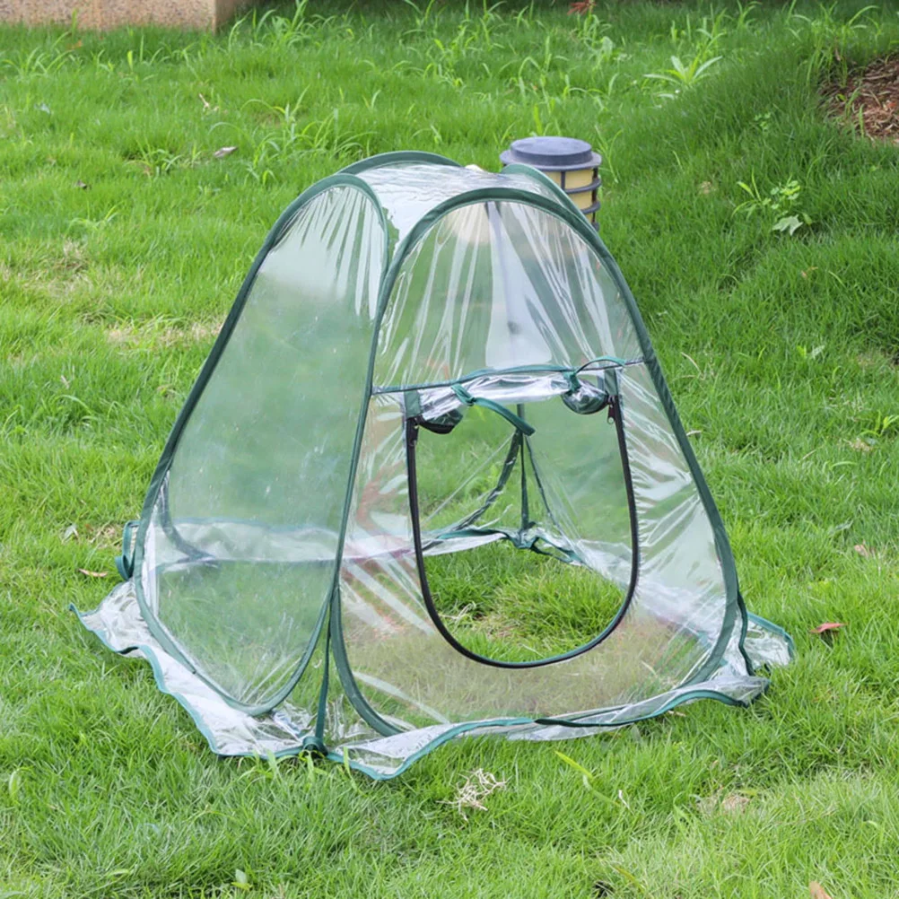 Mini Greenhouse Kits Heavy Duty Steel Tube Plants Protection Garden Cover Small Greenhouses Flower Pot Growing Seasons Extension