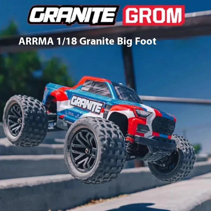 Arrma 1/18 Remote-controlled Vehicle Rtr Granite Grom Small Granite Rc Remote-controlled Electric Off-road Climbing Vehicle