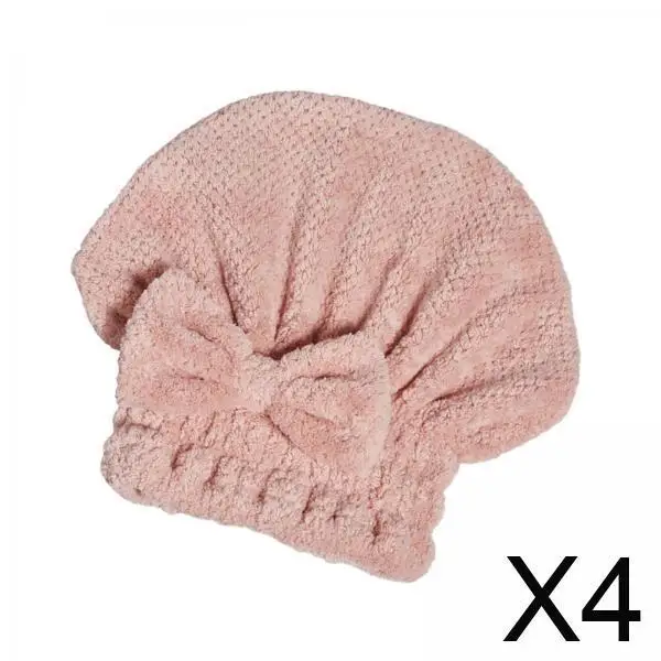 

Полотенце-тюрбан для волос, мягкое, впитывающее, быстросохнущее, для женщин, девочек и детей