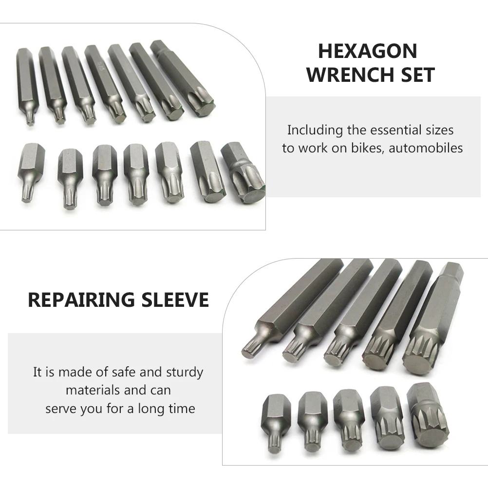 

40pcs Auto Repair Tool Set Socket Sleeve Wrench Kit For Car Motorcycle Bicycle Lawn Equipment Machinery Garage Workshop