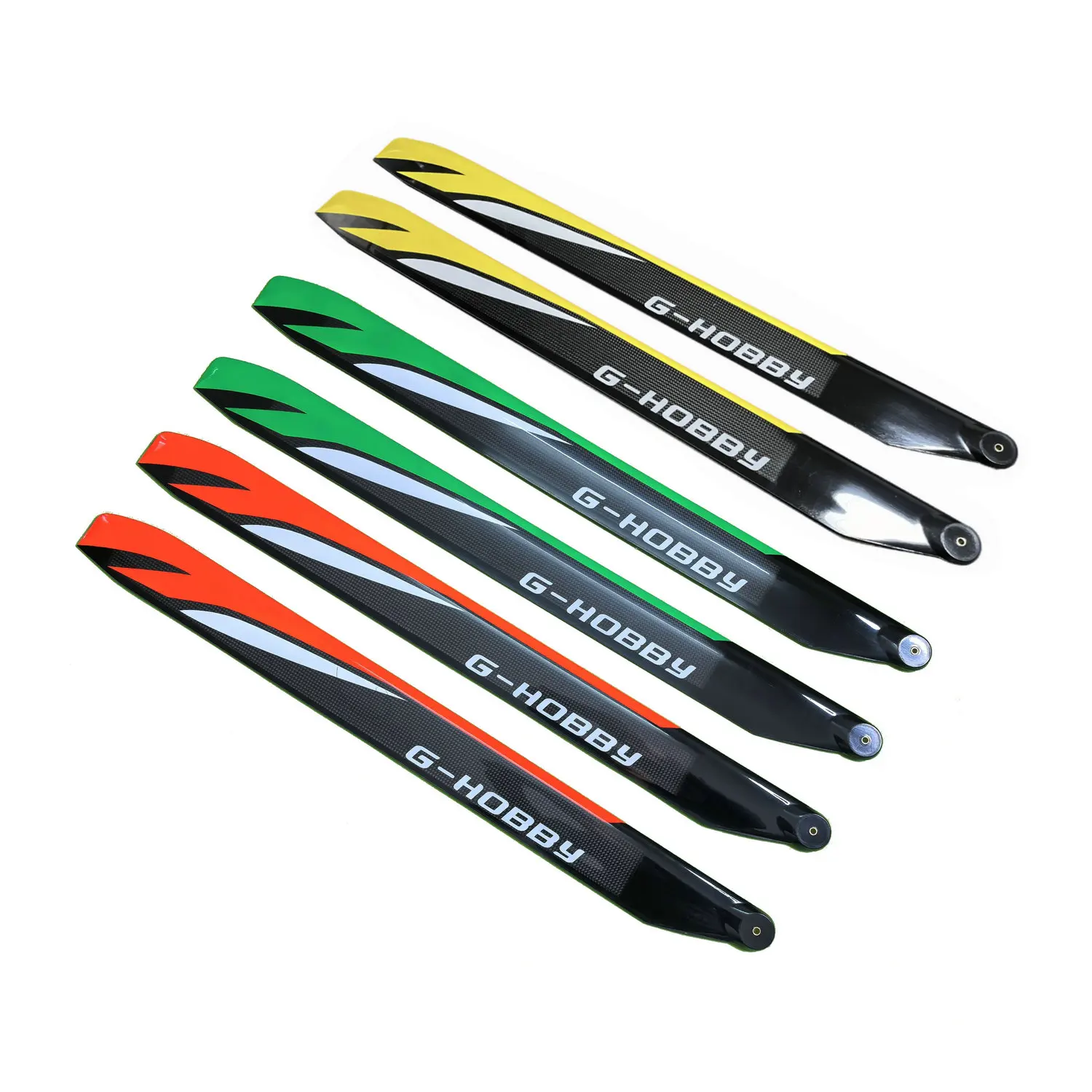 

G-HOBBY 690MM Carbon Fiber Main Rotor Blades Propeller 106MM Tail blade For RC Accseesories For RC Helicopter