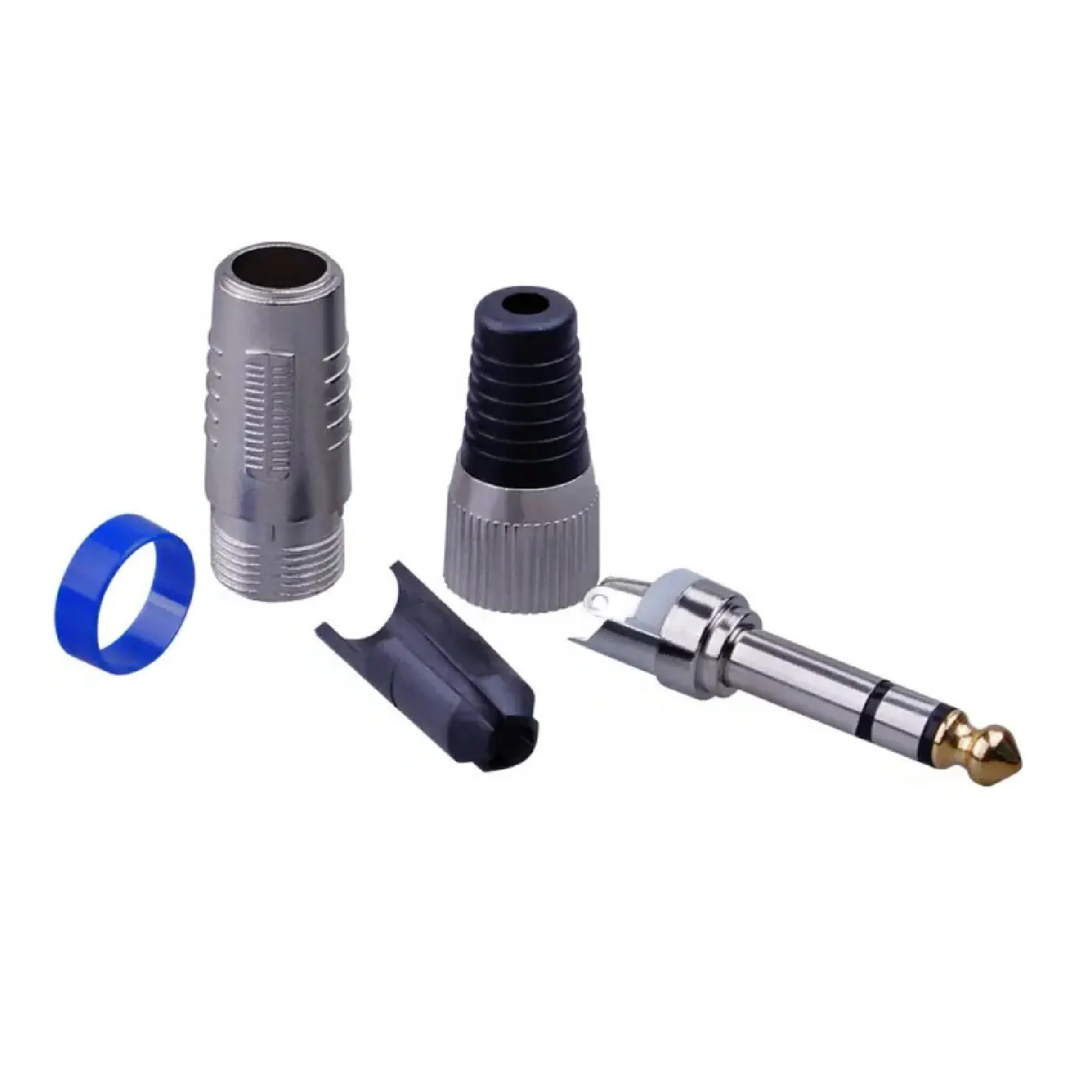 مقبس صوت ستيريو أحادي 2/3 قطب 6.35 ملم قابس ميكروفون لأنظمة KTV وPA