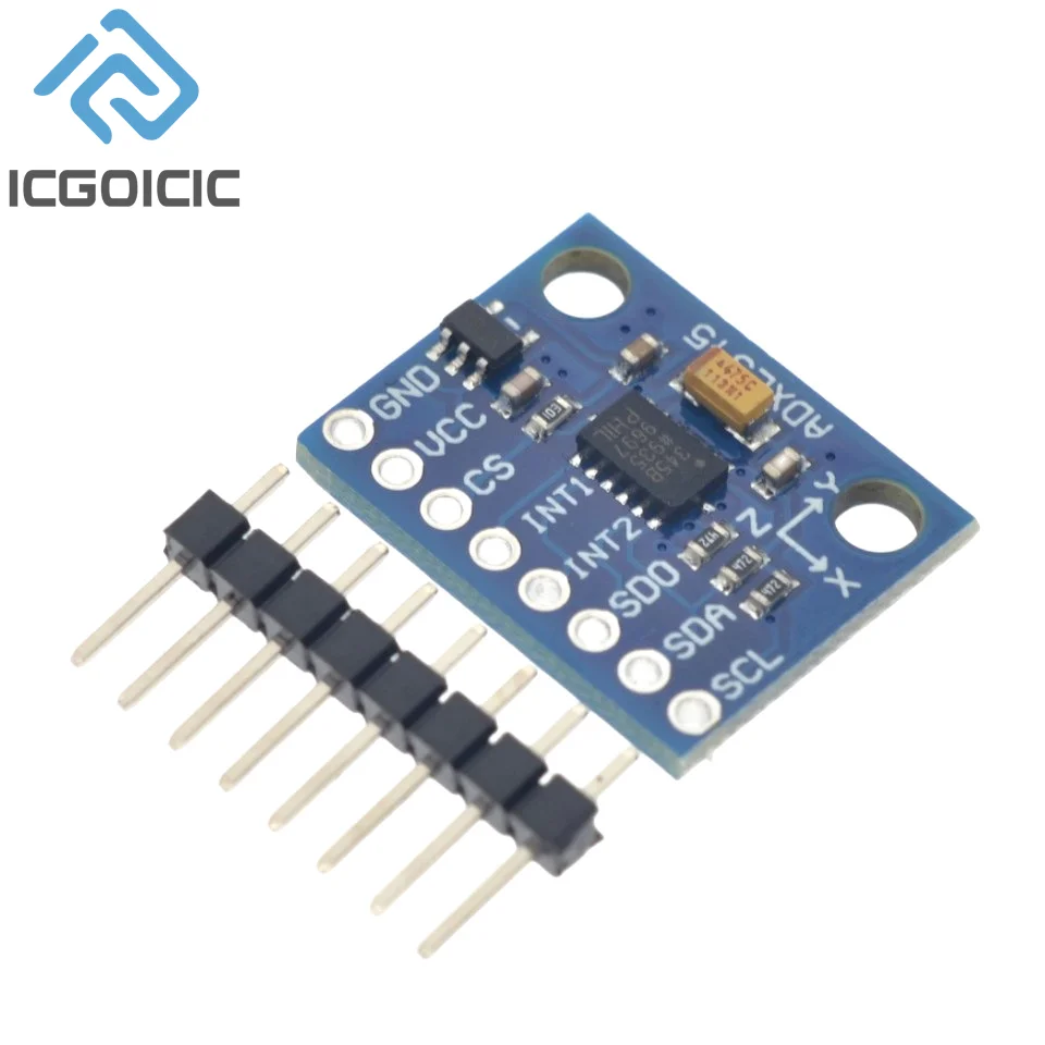 GY-291 ADXL345 3-Axis Digital Gravity Sensor Acceleration Module IIC/SPI Transmission Module Tilt Sensor For Arduino