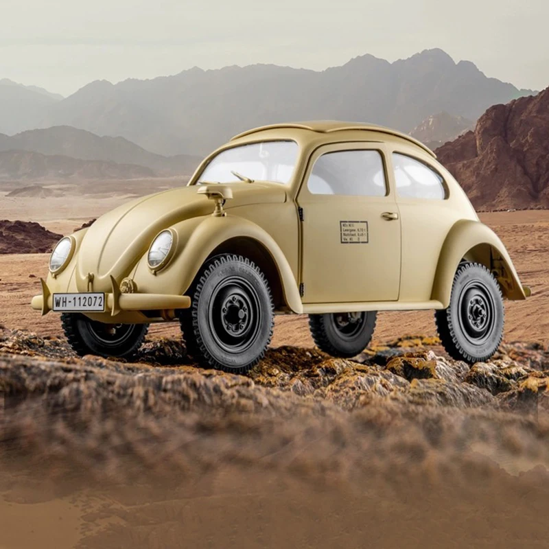 Fms 1: 12 Beetle Rc 2.4g Remote Control Electric Model Car Simulation Retro Climbing Car Collection Gift Model Children'S Toy