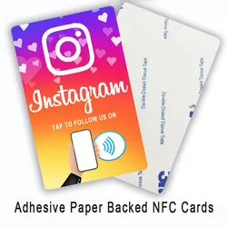 Instagram NFC Standard Card NFC Plate Sticker NFC Stands for Increase Your Followers and Business