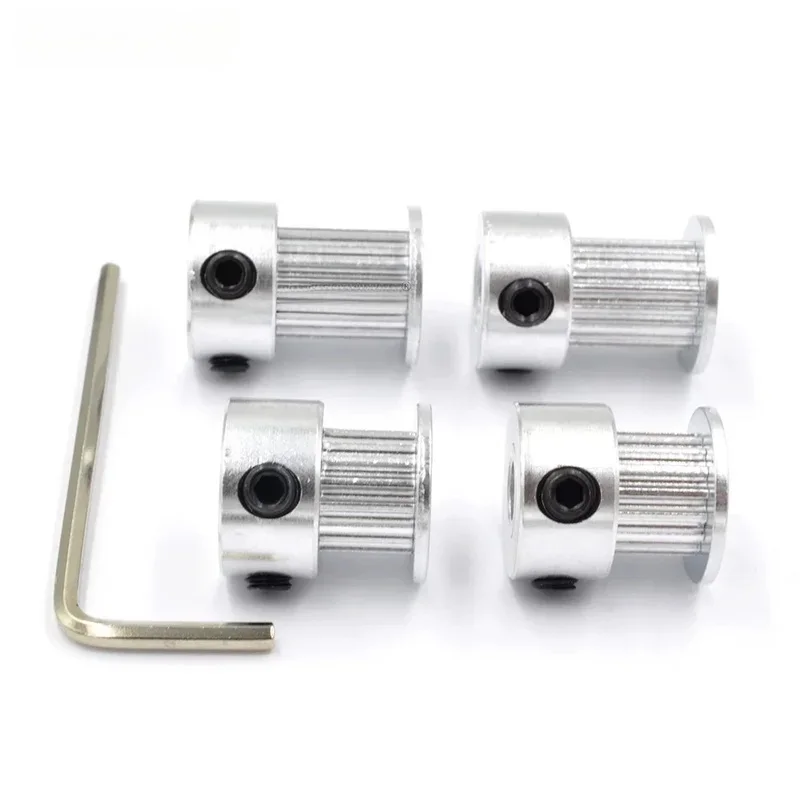High Precision 2GT 20-Tooth Synchronous Pulley for VORON Bore 4-8mm Belt Width 6/10mm 3d Printer