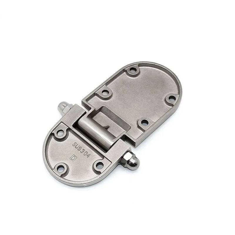 Stainless steel HT070-2 small hinge complete set 304 thick folding hardware door hinge load-bearing cabinet door carriage
