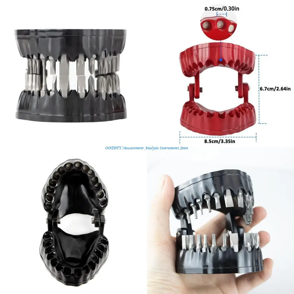 367D Denture Drill Bit Stand Toothed Drill Bit Rack Jaw Rack Tool Drill Bit Rack