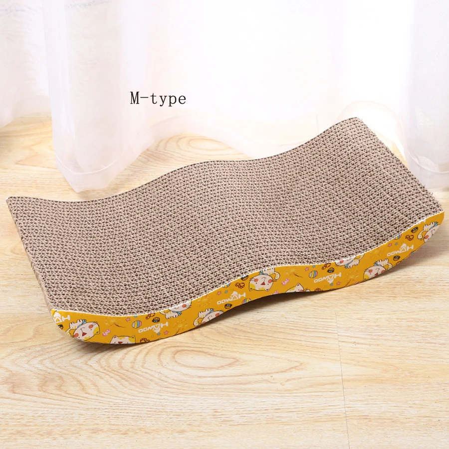 New bowl cat scraper sharpening claw cardboard corrugated board scratch-resistant cat scratch board Cat toy sofa cushion bed