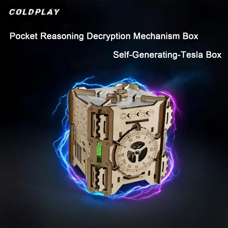 Puzzle Decryption Box Organ Power Generation Toys Adult Puzzle Difficult Brain Burning