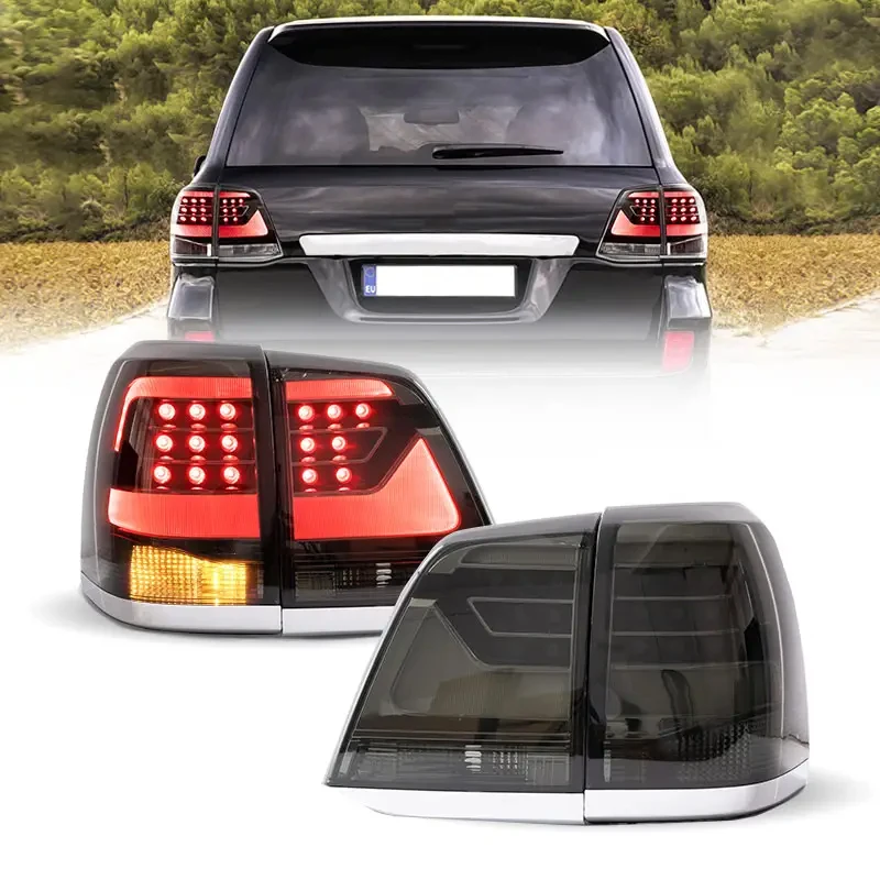 Wholesales  LED Taillights Assembly 2008-2015 Rear Lamp Car Accessories Tail light For Toyota Land Cruiser taillamp