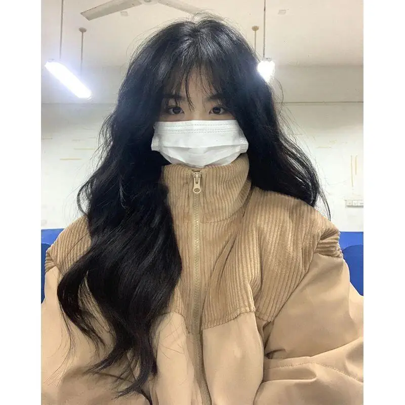 

Women's Coat winter autumn Jacket Outerwear Warm Fleece Lined Quilted Loose Thick Short Petite Puffer Coat