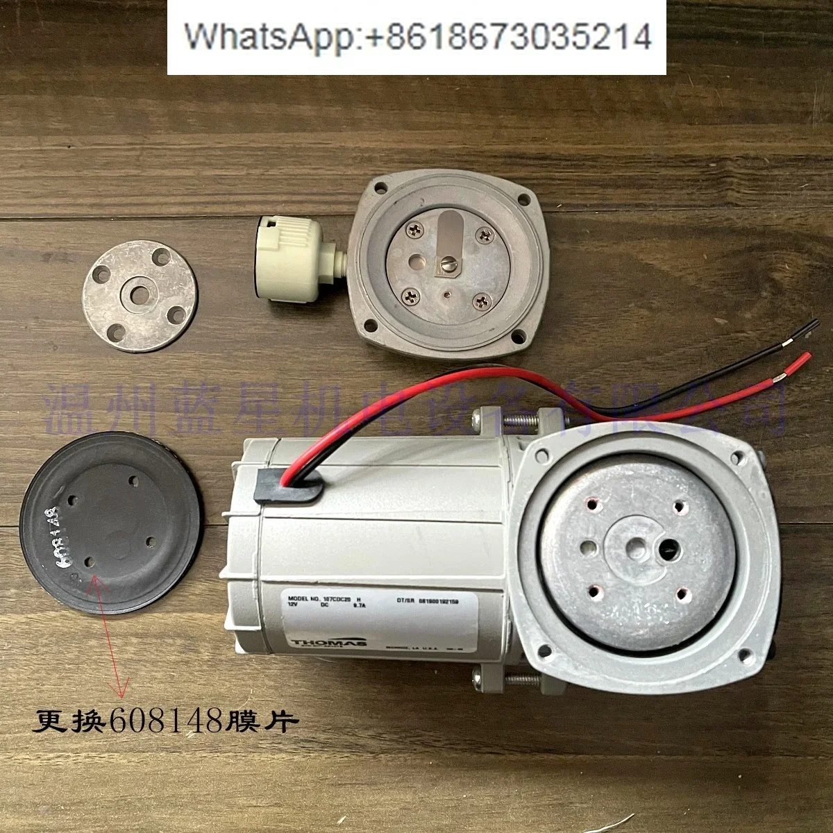 

Vacuum Pump 107/2107 Series Pump Consumables 608148 Diaphragm
