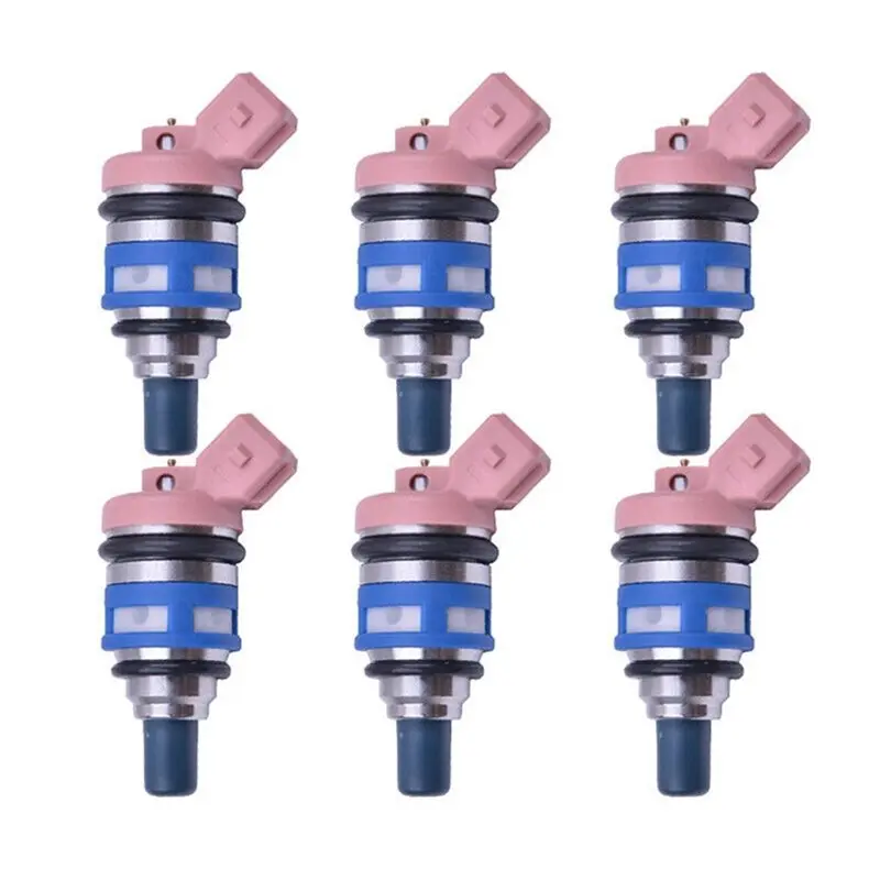 NEW HOT In Stock-ON13 Fuel Injector 6Pcs 1660085E06 16600-85E06 16600-21V02 For Nissan MAXIMA J30 LAUREL C32 3.0 24V V6 VG30E VE