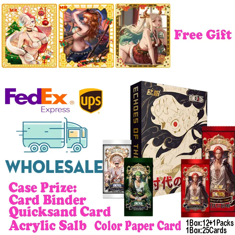 

Newest Wholesale Ouha One Piece Collection Card Luffy Boa Nami Booster Box Trading CCG TCG ACG Doujin Toys Hobby Gift