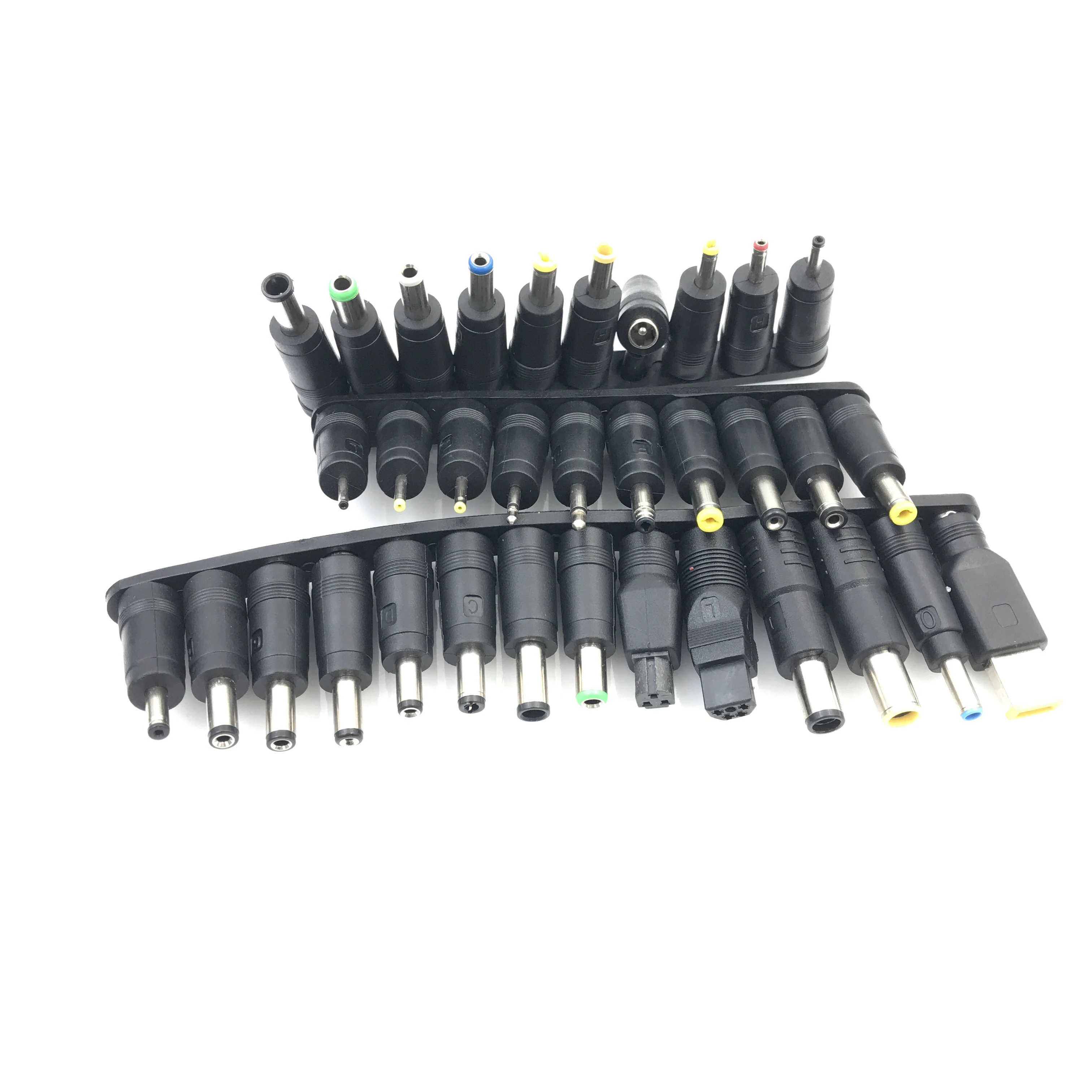 34PCS Universal 5.5mmx2.1mm DC AC Power Adapter Tips Connector Kits for Lenovo Thinkpad Laptop Power Supply Plug Jack Sets