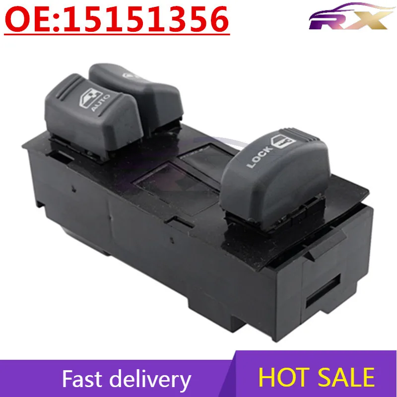 

OEM:15151356 Power Window Master Control Switch For Chevrolet