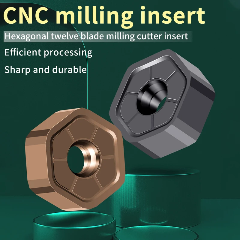 

Fast forward to the milling cutter HNMG0907ANSN for heavy-duty cutting, CNC double-sided hexagonal twelve edge machining of stee