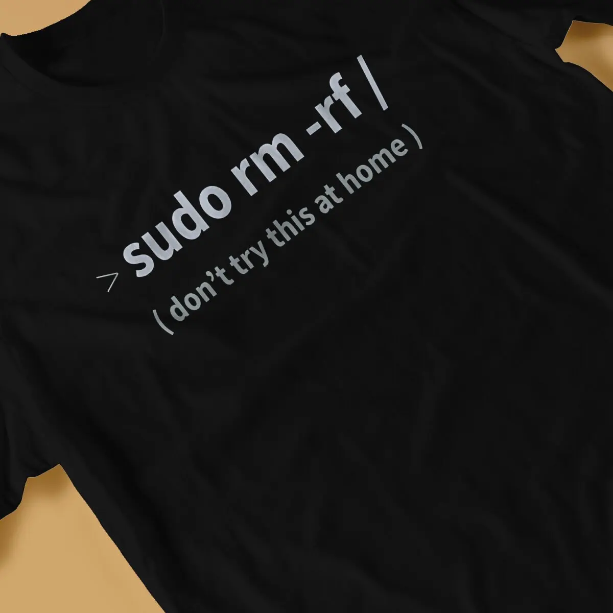 UTER Programmer Code Linux Developer Sudo Rm -Rf Tshirt Graphic Men Tops Vintage Summer Polyester Clothes Harajuku T Shirt