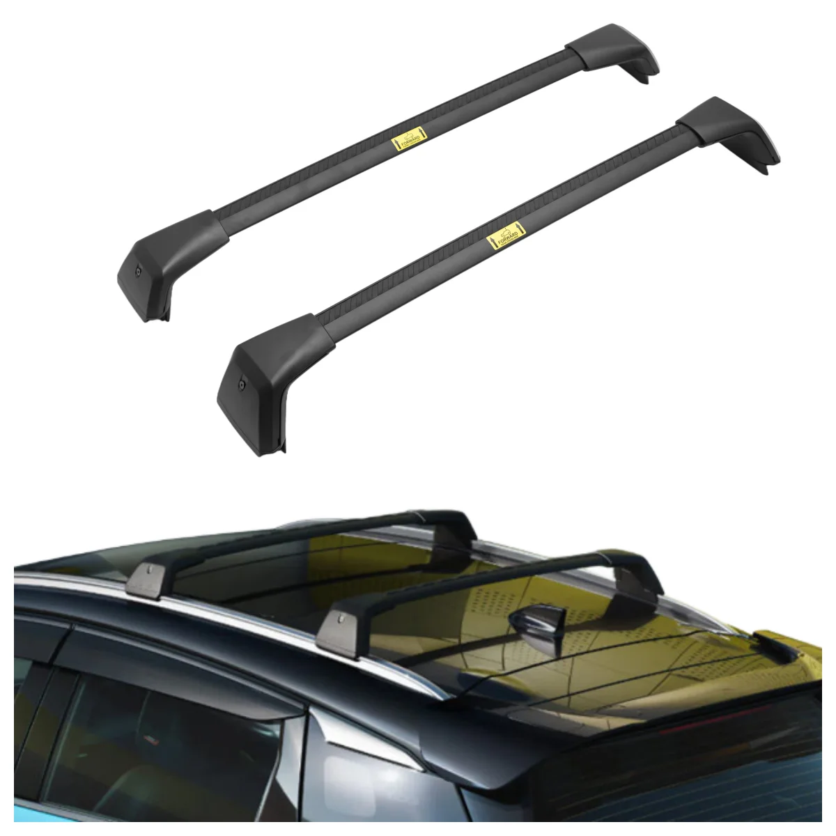 

STLFCar Roof Rack Cross Bar Roof Bar Car Carrier for Nissans Kicks 2025 Luggage Rack Cargo Carrier Cross Bars YH-B-063B