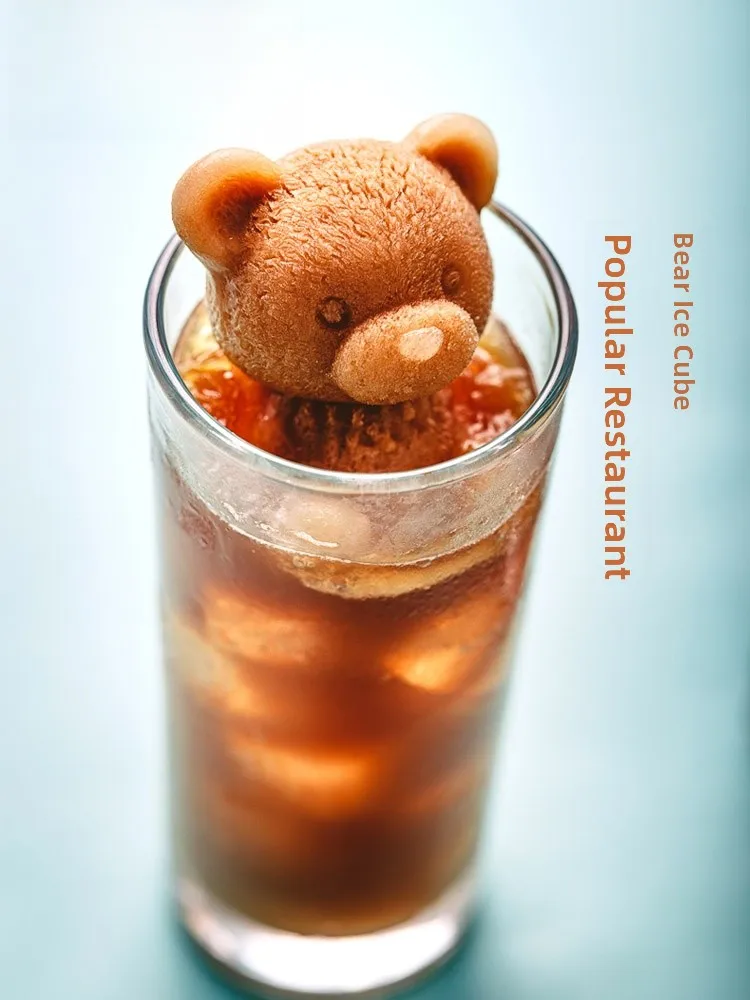 3D Bear Silicone Ic… - image