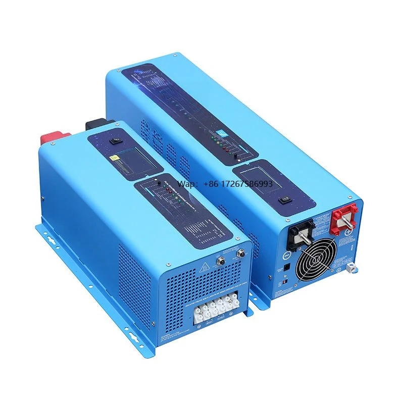 

Pure Sine Wave Solar Inverters for Solar Systems 1KW to 6KW Single Phase 120V/240V Power Inverters