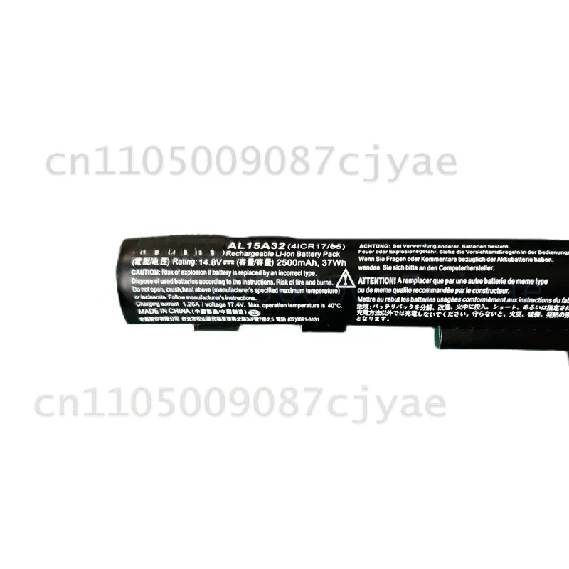 For Acer Laptop Replacement Battery AL15A32 Fit E5-473G 573G 553G 772G 422G 522G 574G