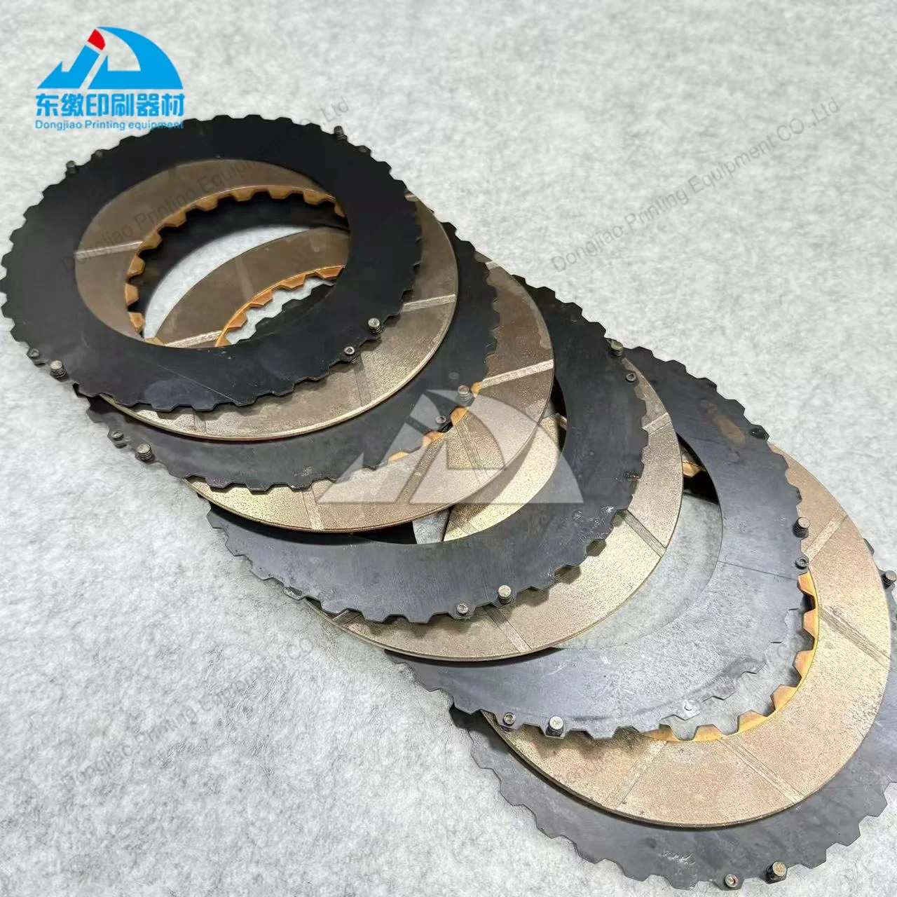 

1 Set Replacement Spare Parts Disks OD 189MM 149MM 126MM Brake Pad for Heidelberg SM102/CD102/MO/SM74/SM52 Printing Machine